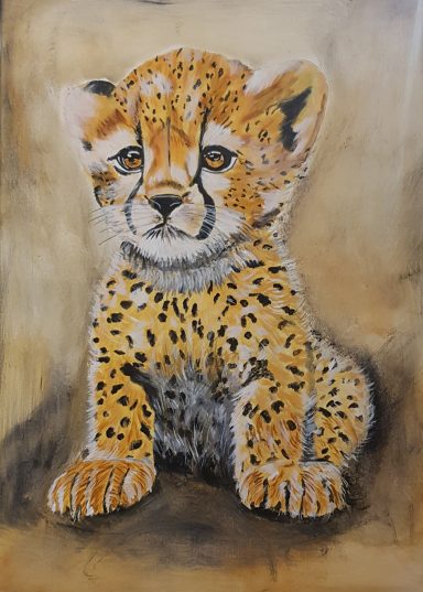 Leopardenjunge